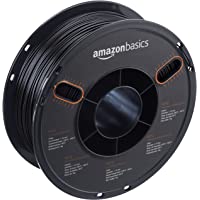 AmazonBasics PETG 3D Printer Filament-1.75mm-Black-1 kg Spool